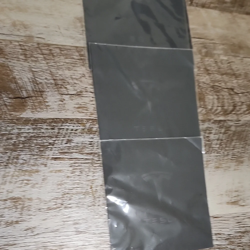 Tesla Black Logo Clean Cloth/Napkins Bundle